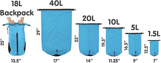 Skog Å Kust LiteSåk 2.0 Waterproof Ultralight Dry Bags & Backpacks