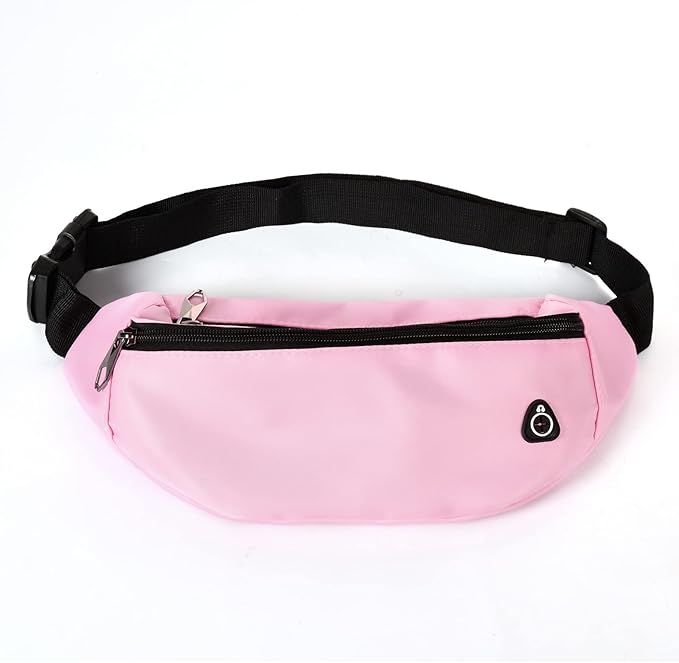 Fanny Pack for Men Women, Waterproof Sports Waist Bag Pack, Belt Bag for Travel Hiking Running