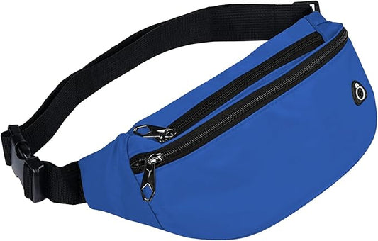 Fanny Pack for Men Women, Waterproof Sports Waist Bag Pack, Belt Bag for Travel Hiking Running