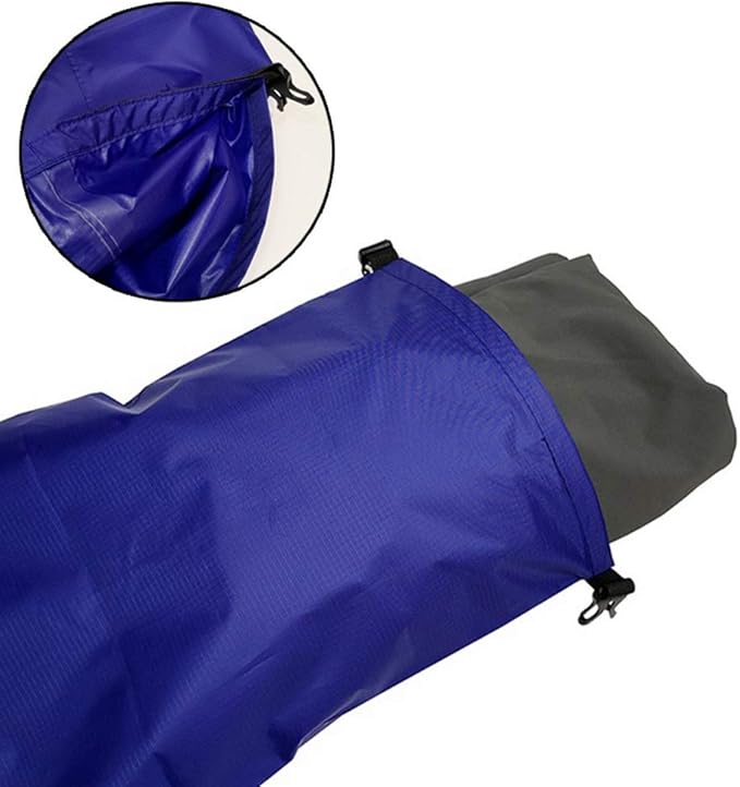 Pimoys 6 Pack Waterproof Dry Bags, Lightweight Outdoor Dry Sacks Ultimate Dry Bags for Kayaking Rafting Boating Camping (1.5L, 2.5L, 3L, 3.5L, 5L, 8L)