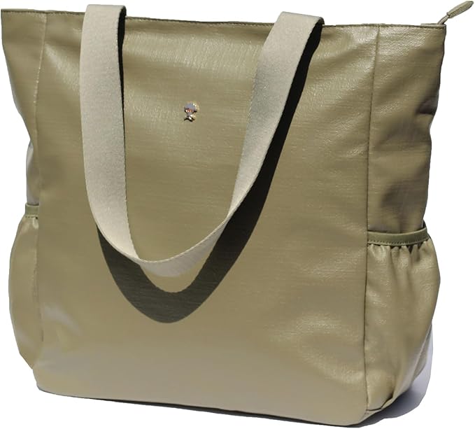 ESVAN Original Floral Water Resistant Large Tote Bag Shoulder Bag for Gym Beach Travel Daily Bags Upgraded