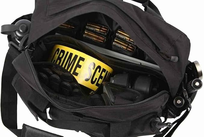 LAPG Camping Gear Jumbo Bail Out Bag, Survival Gear Range Bag, Multiple Pockets, Multi-functional Hiking Gear Bug Out Bag, OD Green