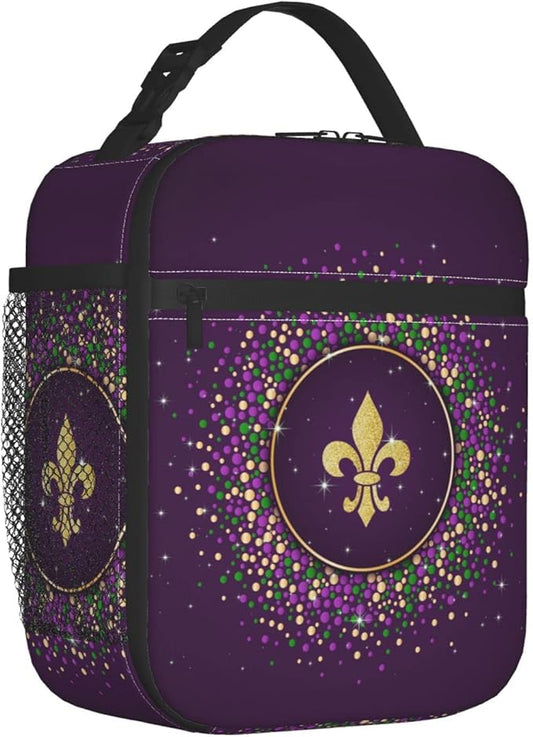 Carnival Lunch Box Reusable Insulated Lunch Bag Thermal Cooler Tote For Boys Girls Teen School Men Women Picnic Travel Hiking