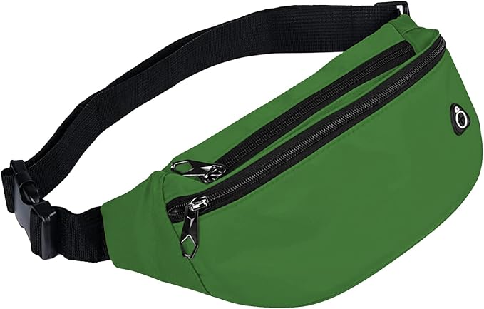 Fanny Pack for Men Women, Waterproof Sports Waist Bag Pack, Belt Bag for Travel Hiking Running