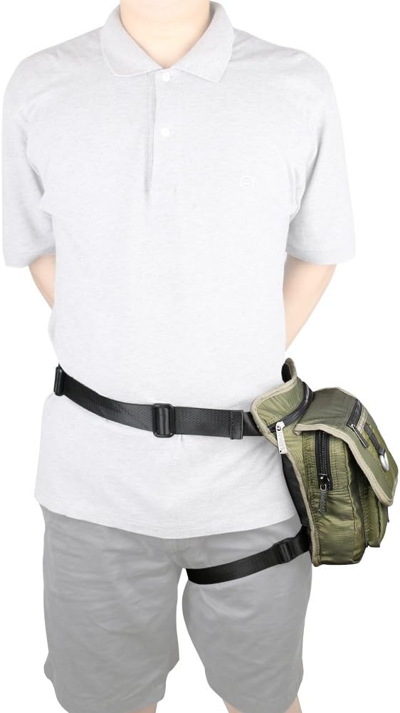 Waterproof Airsoft Tactical Drop Leg Pouch Bag Panel Motorcycle Bag