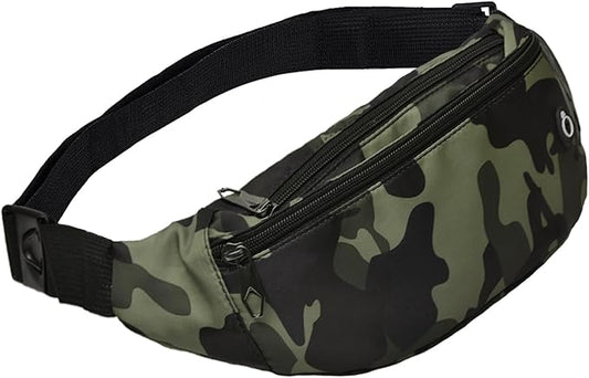 Fanny Pack for Men Women, Waterproof Sports Waist Bag Pack, Belt Bag for Travel Hiking Running