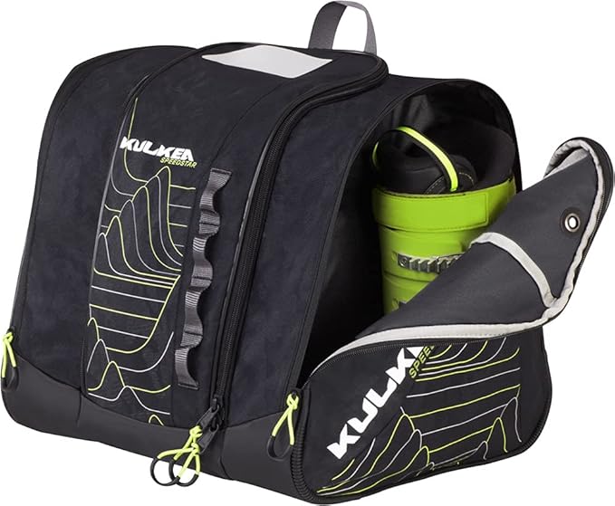 Speed Star Kid’s Ski Boot Backpack - Ski Boot Bag With Open Pack Design - Durable, Spacious, Water Resistant Gear & Boot Storage