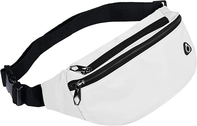 Fanny Pack for Men Women, Waterproof Sports Waist Bag Pack, Belt Bag for Travel Hiking Running
