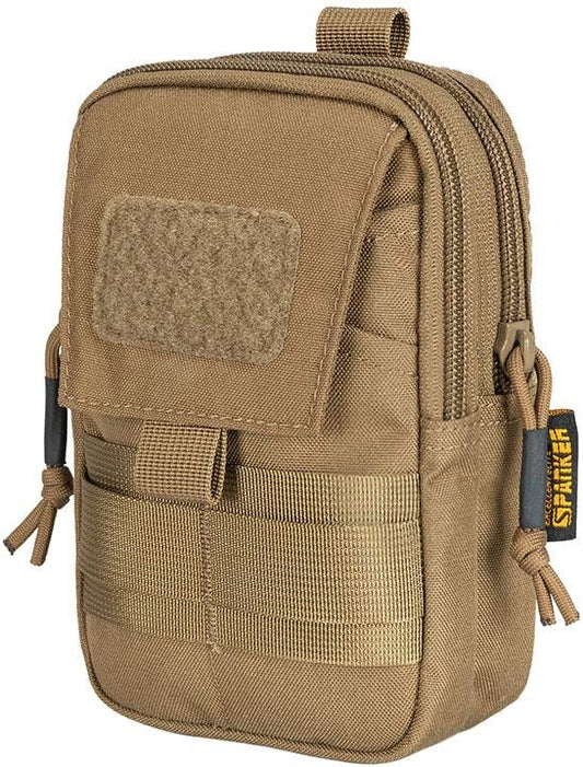 EXCELLENT ELITE SPANKER Tactical Molle EDC Pouch Nylon Belt Waist Bag Camping Hiking Organizer with Cellphone Holster for iPhone 12Pro 12 11ProMax XsMax XR XS X 8Plus 8 7 6 Samsung Galaxy Note 9 S9