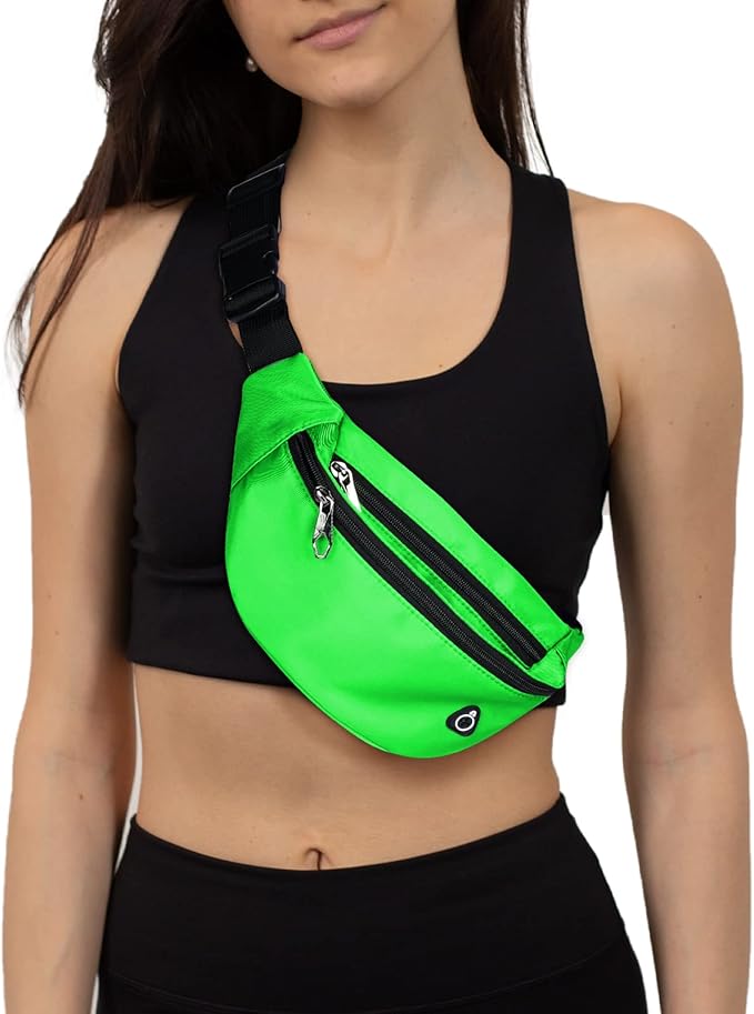 Fanny Pack for Men Women, Waterproof Sports Waist Bag Pack, Belt Bag for Travel Hiking Running