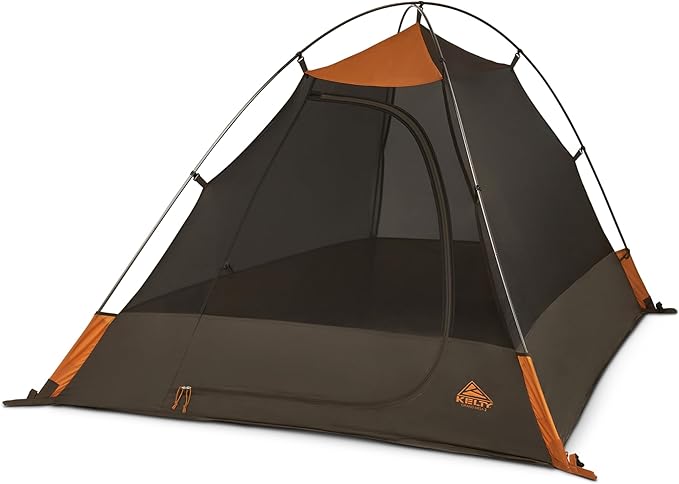 Kelty Grand Mesa 2P or 4P Backpacking Tent – 3 Season Camping, Thru Hiking Shelter, Aluminum Pole Frame, Single Door + Vestibule, 2024 Model