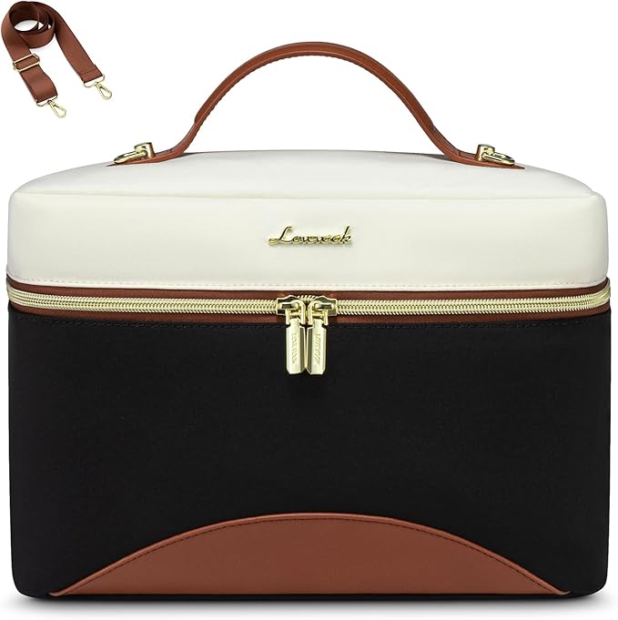 LOVEVOOK Insulated Lunch Bag for Women,Large Adult Lunch Box for Women,Leakproof Cooler Bag for Office Picnic Hiking Beach,Lunch Tote Bag with Adjustable Shoulder Strap