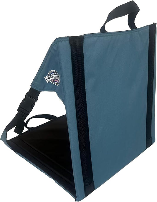 Crazy Creek The Chair Perfect for Stadium Seats, Camping, Hiking & More, Comfort on All Terrains, Adjustable Straps, Lightweight Design, Water-Resistant