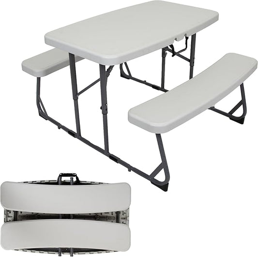 Stansport Compact Kids Picnic Table (G-940), White