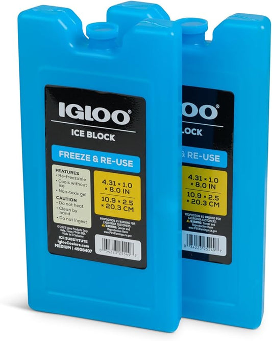 Igloo Maxcold Ice Blocks, Long Lasting Cold Freezer Ice Packs