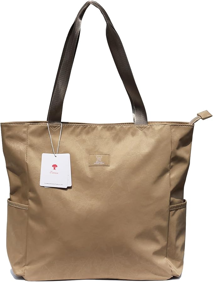 ESVAN Original Floral Water Resistant Large Tote Bag Shoulder Bag for Gym Beach Travel Daily Bags Upgraded