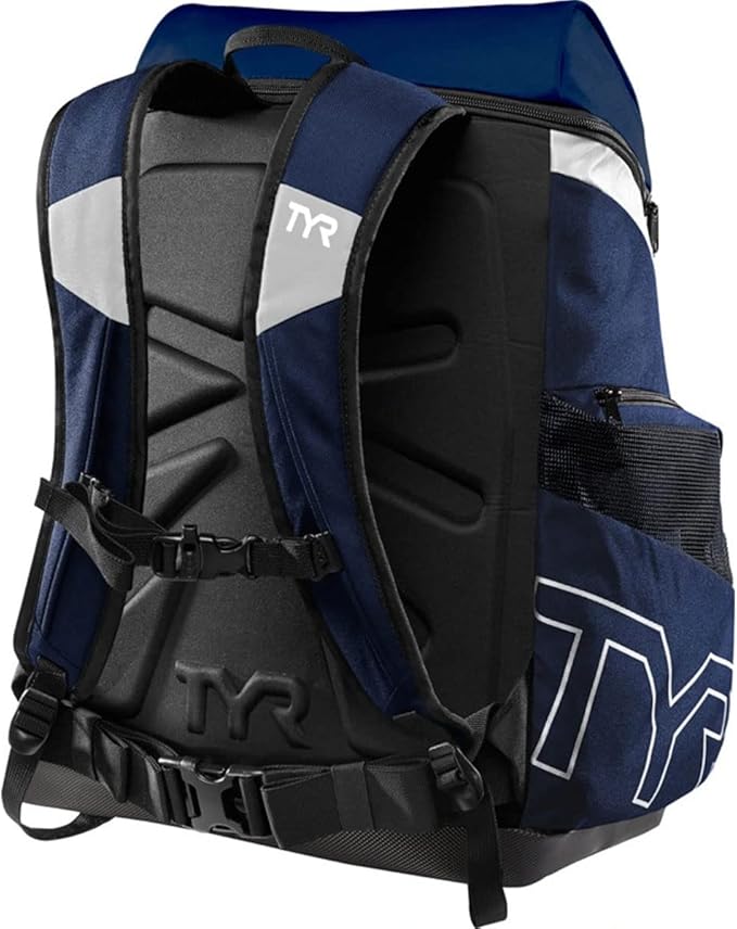 TYR Alliance Backpack, White/Navy, 45 Liter