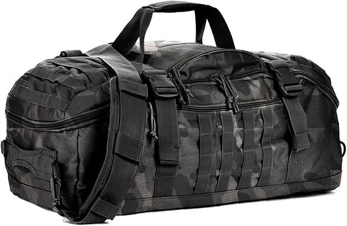 3 In 1 Military Backpack Travel Duffle Bag for Weekender Gym Traveling Workout Deployment