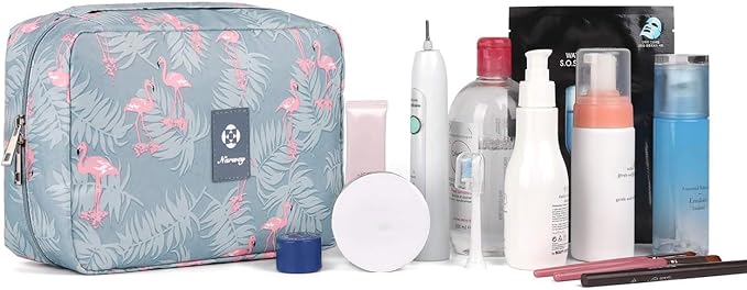 Narwey Hanging Travel Toiletry Bag Cosmetic Make up Organizer for Women and Girls Waterproof