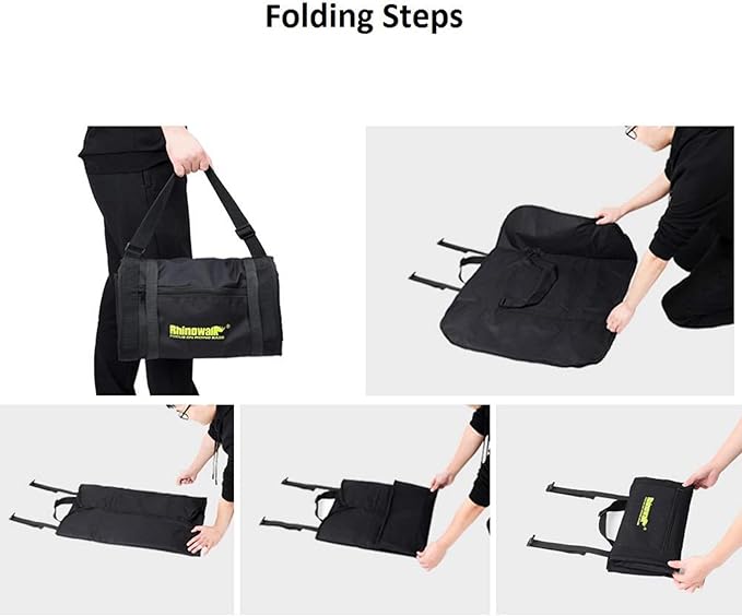 Rhinowalk 20/26inch Folding Bike Bag Waterproof Biycle Travel Case Carrying Case Outdoors Bike Transport Bag for Car Train Air Travel