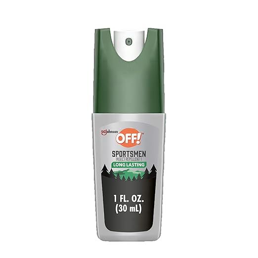 OFF! Deep Woods Sportsmen Insect Repellent Spritz, Maximum Strength, Bug Spray with up to 10 Hours of Protection, 1 oz (Pack of 12)