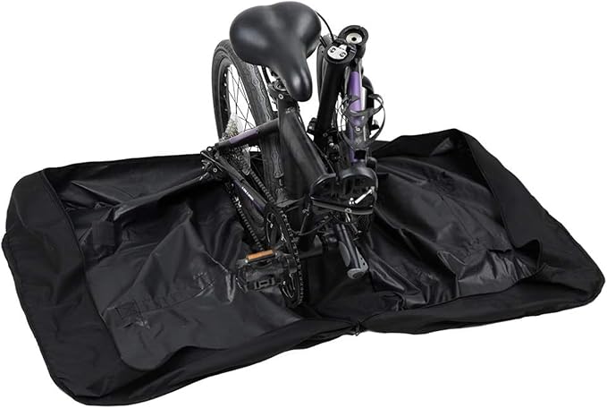 Rhinowalk 20/26inch Folding Bike Bag Waterproof Biycle Travel Case Carrying Case Outdoors Bike Transport Bag for Car Train Air Travel
