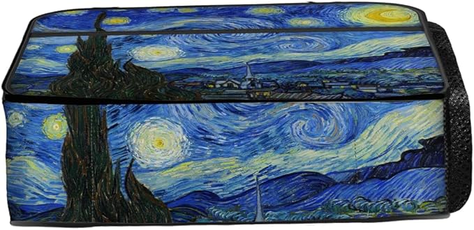 Van Gogh Lunch Bag Reusable Insulated Starry Night Lunch Box Keep Food Cooler Thermal Lunch Tote for Women Men