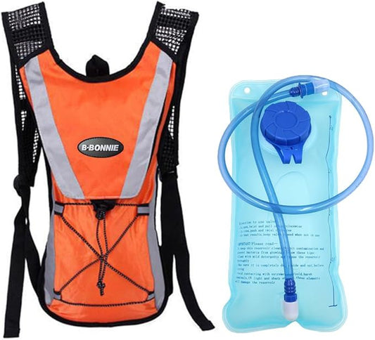 Monvecle Hydration Pack Water Rucksack Backpack Bladder Bag Cycling Bicycle Bike/Hiking Climbing Pouch + 2L Hydration Bladder