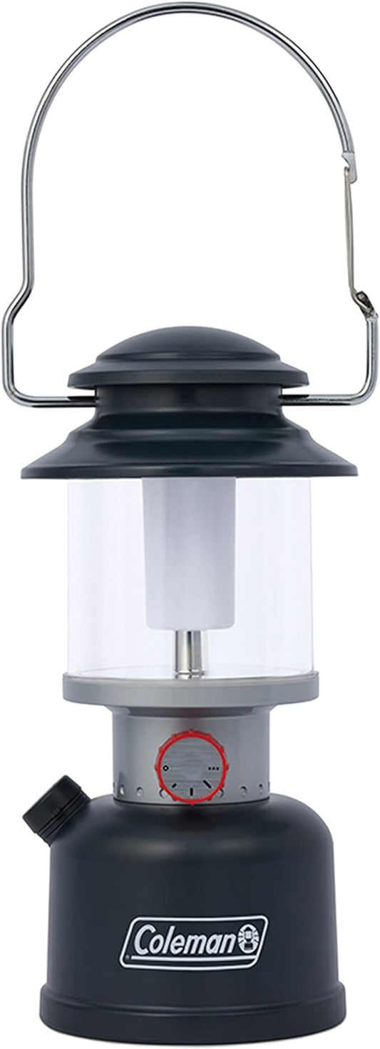 Coleman Classic Recharge 800 Lumens LED Lantern, Durable Water-Resistant Lantern with Built-in Rechargeable Batteries, Ideal for Camping and Emergencies