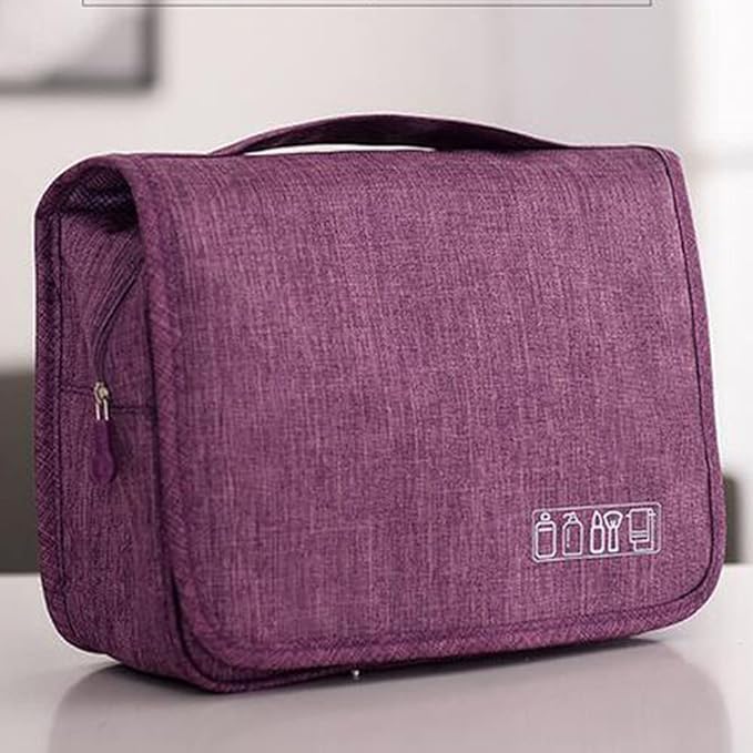 Premium Hanging Travel Toiletry Bag for Women and Men, Hygiene Bag, Travel Toiletry Bag Dopp Kit , Men Shaving Bag, Water-resistant Cosmetic Makeup Travel Organizer for Men & Women with Sturdy Hook