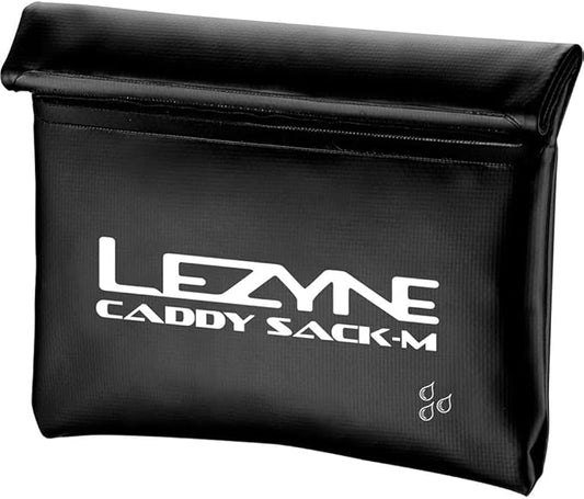 LEZYNE Bicycle Caddy Sack Bag, Welded Seams and Roll-Top Closure, Weather Protection, Quick & Easy Access, Bike Bag