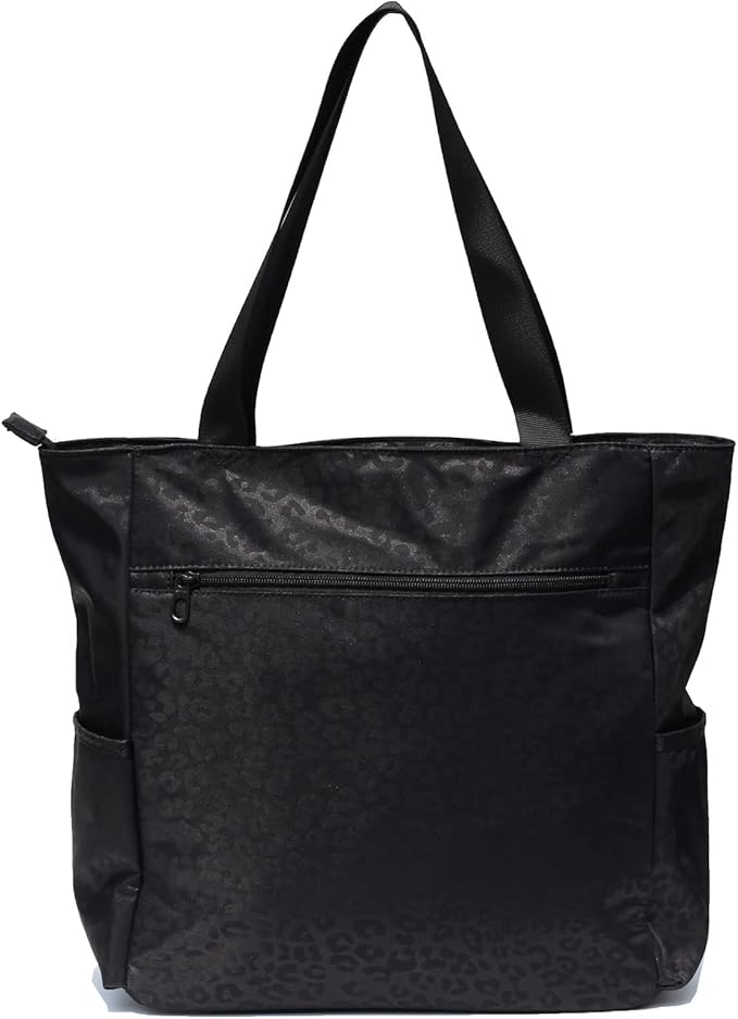 ESVAN Original Floral Water Resistant Large Tote Bag Shoulder Bag for Gym Beach Travel Daily Bags Upgraded