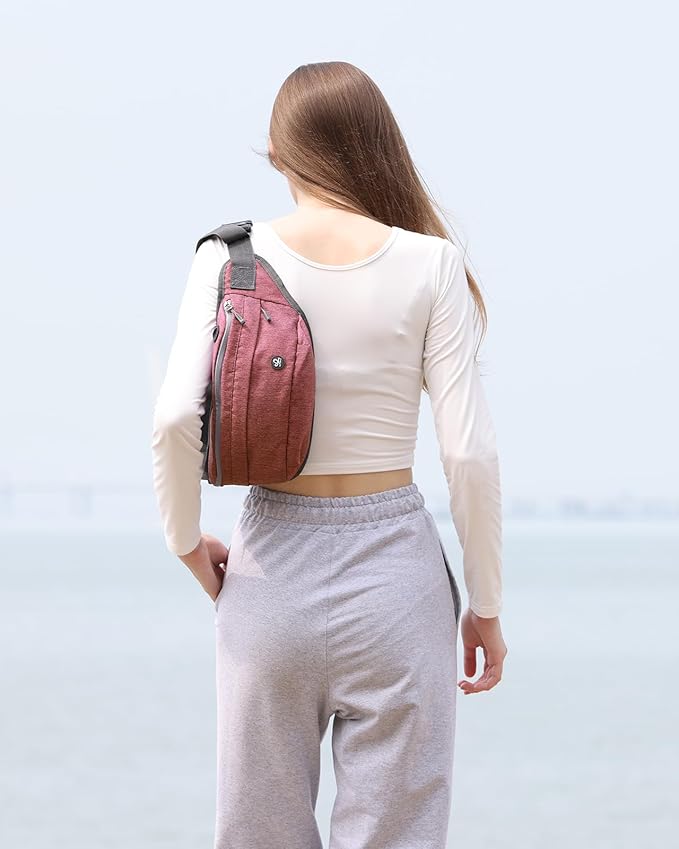 WATERFLY Fanny Pack for Men Women Water Resistant Large Hiking Waist Bag Pack Carrying All Phones for Running Walking Traveling