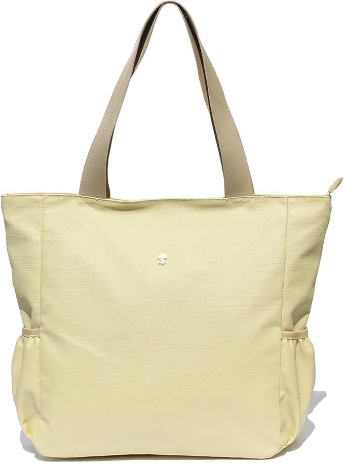 ESVAN Original Floral Water Resistant Large Tote Bag Shoulder Bag for Gym Beach Travel Daily Bags Upgraded