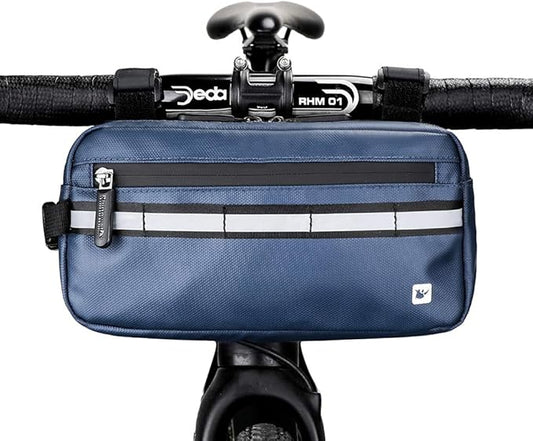 Rhinowalk Bike Bag Waterproof Bike Handlebar Bag,Bike Basket Bicycle Front Bag Shoulder Bag Waist Bag for Sport Bicycle Professional Cycling Accessories