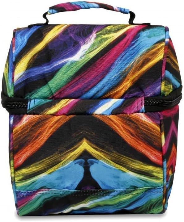 J World Corey Kids Lunch Bag. Insulated Lunch-Box for Boys Girls, Quantum