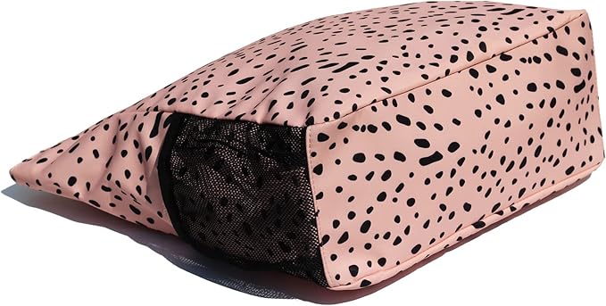 ESVAN Original Floral Water Resistant Large Tote Bag Shoulder Bag for Gym Beach Travel Daily Bags Upgraded