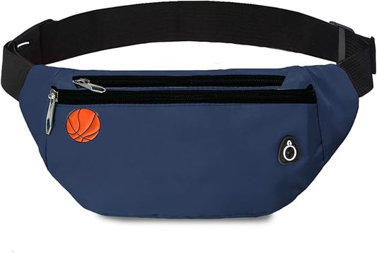 Fanny Pack for Men Women, Waterproof Sports Waist Bag Pack, Belt Bag for Travel Hiking Running