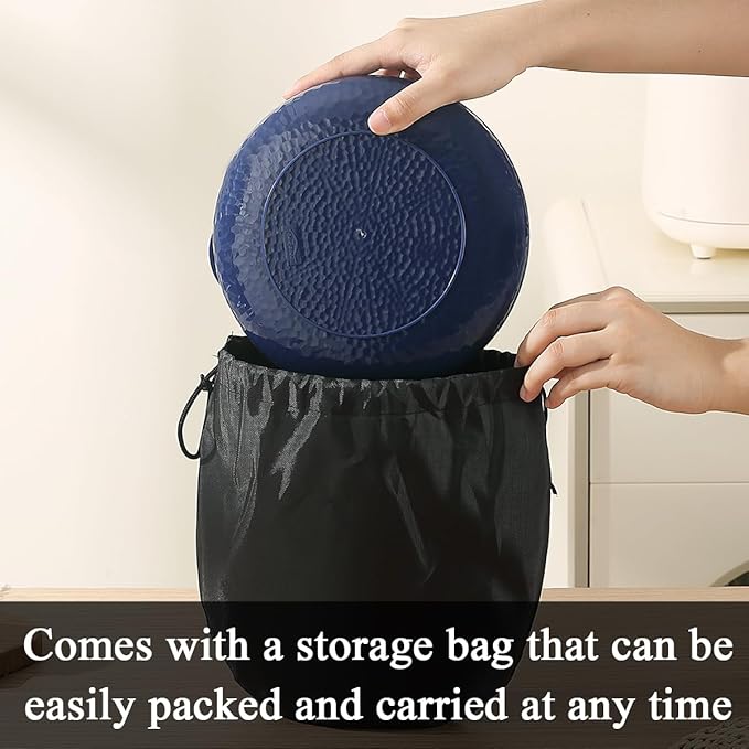 Evanda Camping Mess Kit with Bowl, Plate, Cup, Spoon, Fork, Knife and Carry Bag, Reusable Camping Accessories Essentials Gear Light Weight and Small Space Easy to Carry or Put in Backpack