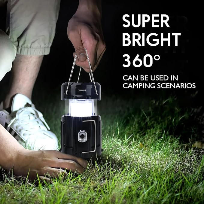 2024 Upgrade Solar Powered Camping Lantern with Fan - Stay Cool and Well-lit During Outdoor Adventures with This Versatile Lantern Featuring a Built-in Fan for Added Comfort.