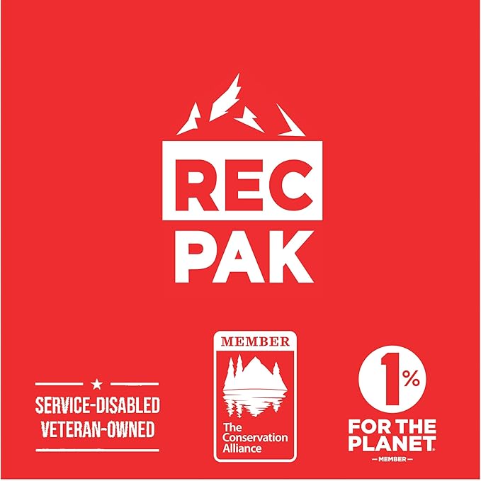 RecPak Performance Ultralight Instant Meals For Your Next Adventure | 700 Cal 42g Protein I Mixed Flavors (3-Pack)