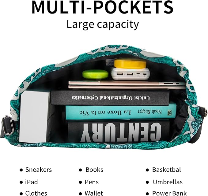 Peicees Waterproof Drawstring Sport Bag Lightweight Sackpack Backpack for Men and Women