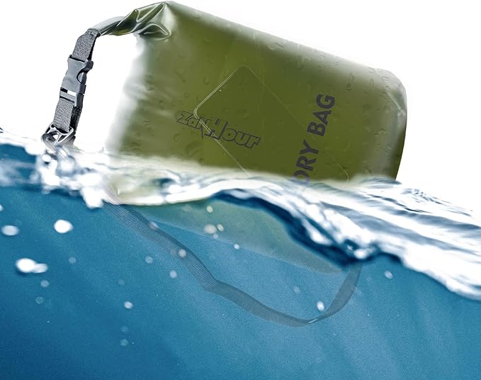 Waterproof Dry Bag - Roll Top Transparent Storage Bag,2L/5L/10L/20L,Suitable for Traveling, Swimming, Kayaking, Camping, Fishing, Rainy Day Trips