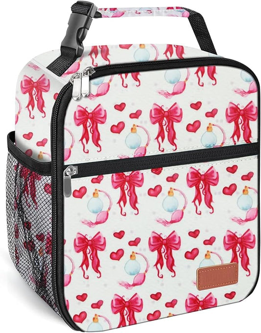 Lunch Box for Men & Women Durable Lunch Bag for Adults Reusable Small Lunchbox Bowknot