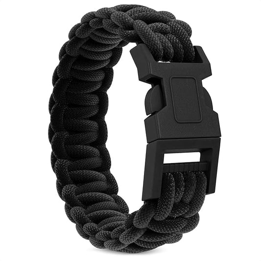 NADOBA Tactical Paracord Bracelets for Men - Elegant Design, Easy to Carry, Durable, Sturdy, Good for Gifting - Paracord Bracelet for Hiking, Camping, Traveling, Fishing, Hunting