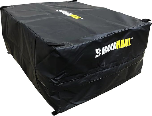 MaxxHaul 50130 Cargo Truck Bag - Heavy Duty and Water Resistant for Pick Up Truck or SUV's - 50" x 40" x 22" Black