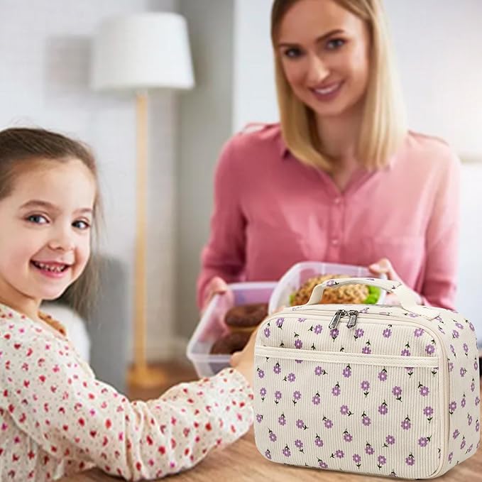 CAMTOP Lunch Box Kids Insulated Lunch Bag Small Cooler Thermal Meal Thermal lunchbox for Girls Boys School Picnics