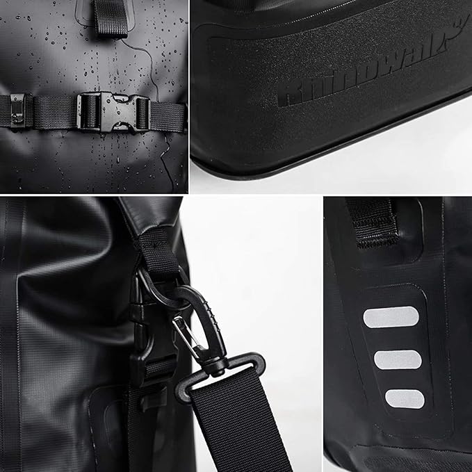 Rhinowalk 20L Bike Pannier Bag Waterproof Bicycle Rear Seat Trunk Bag for Cycling Bicycling Traveling Riding