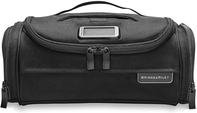 Briggs & Riley Toiletry Kit - Travel Bags for Women & Men, Organizer for Vacation, Dopp Kit for Bathroom Accessories, Makeup, & Skincare