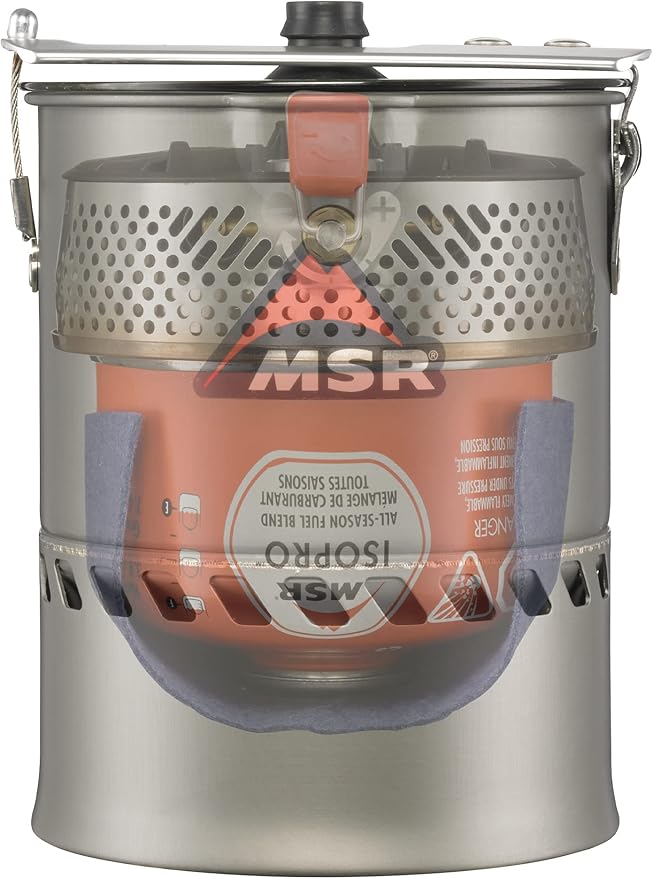 MSR Reactor Windproof Camping and Backpacking Stove System